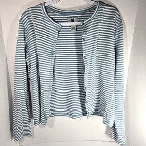 JW Striped Cardigan